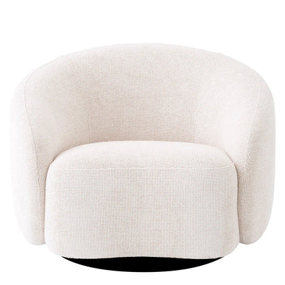 Amore Swivel Chair - Off White | Outlet