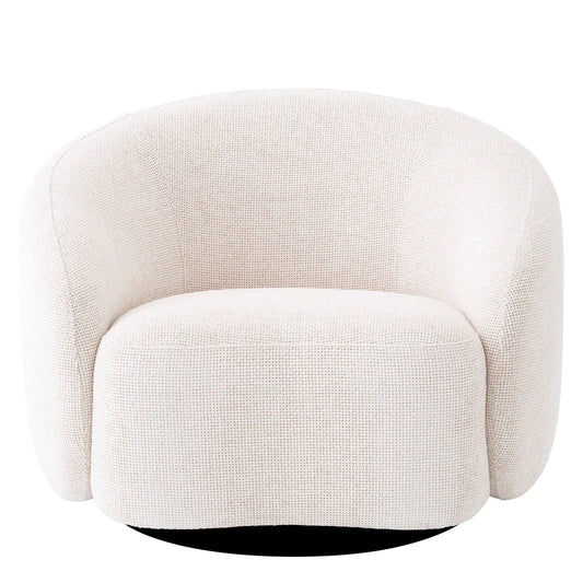 Amore Swivel Chair - Off White