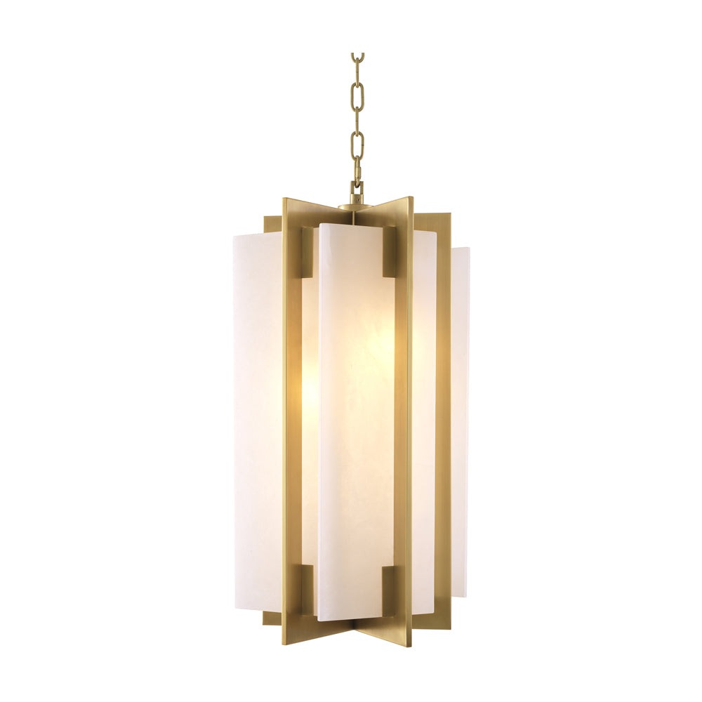 Lugano Chandelier - Antique Brass