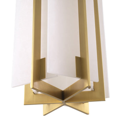 Lugano Chandelier - Antique Brass