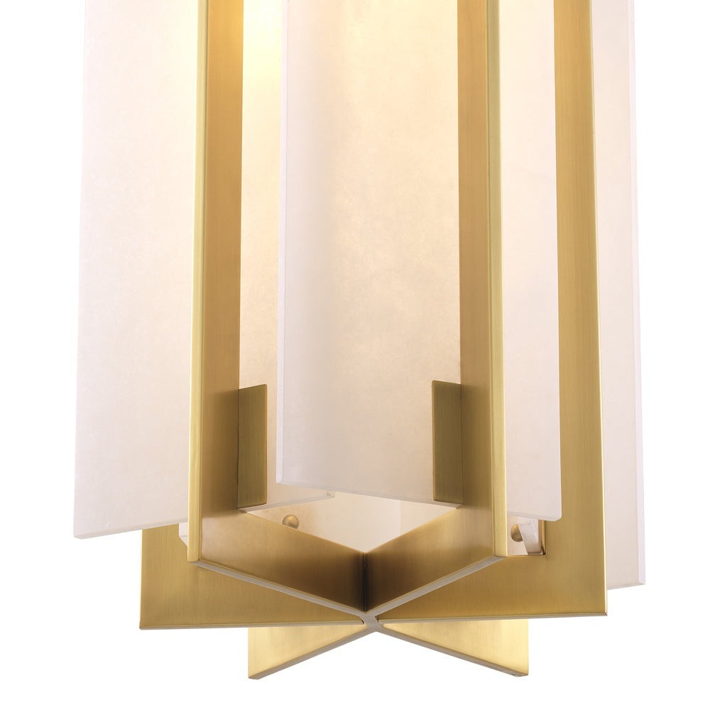 Lugano Chandelier - Antique Brass