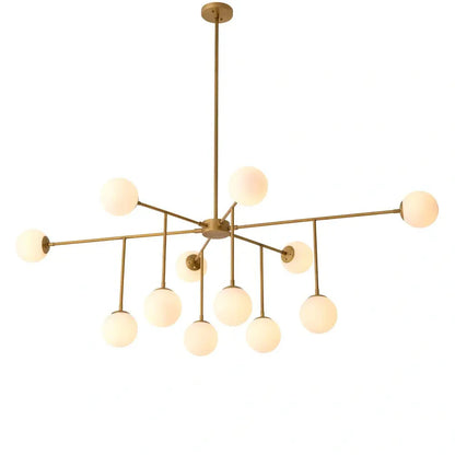 Aram Chandelier - Antique Brass Finish