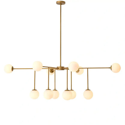 Aram Chandelier - Antique Brass Finish