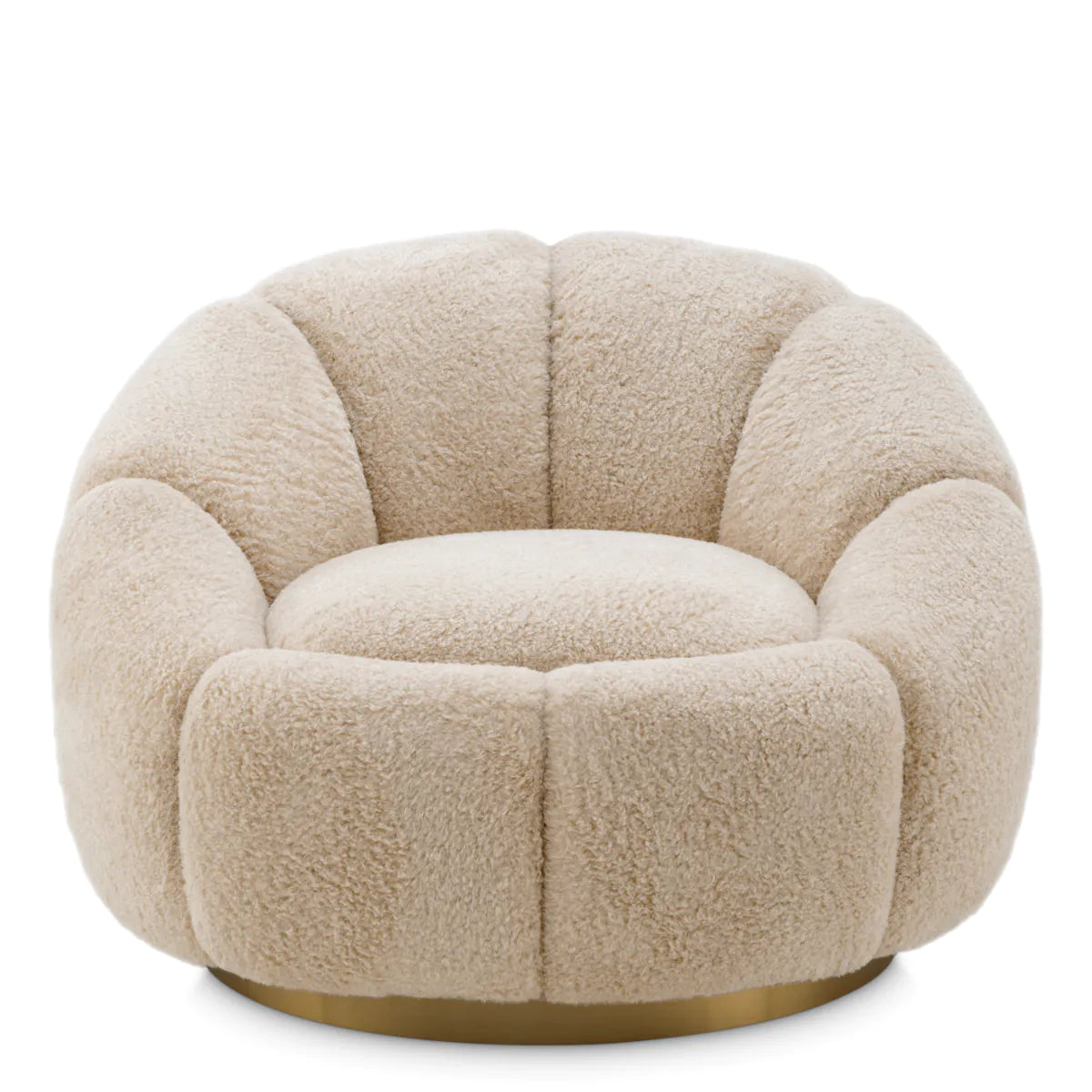 Inger Swivel Chair - Brisbane Cream
