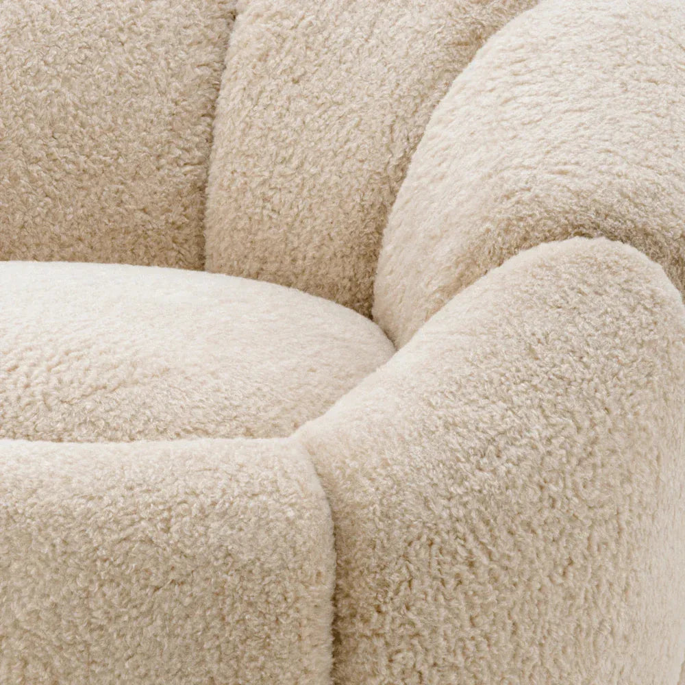 Inger Swivel Chair - Brisbane Cream