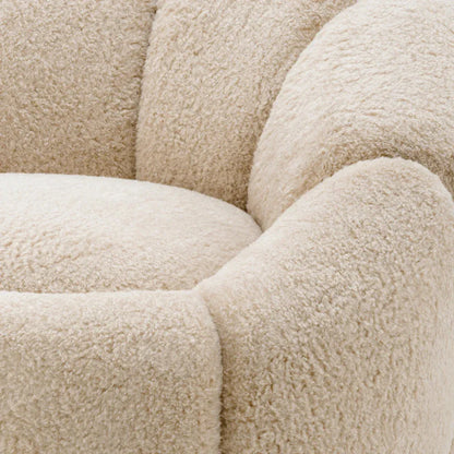Inger Swivel Chair - Brisbane Cream