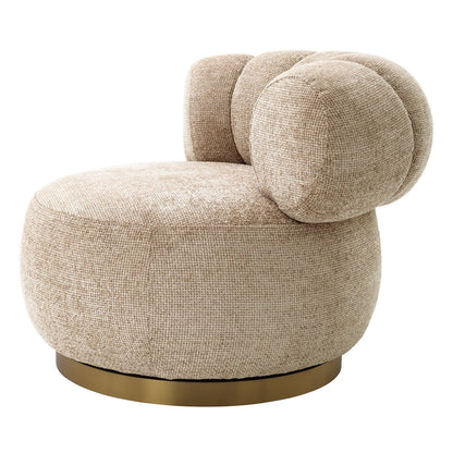 Phedra Swivel Chair - Lyssa Sand