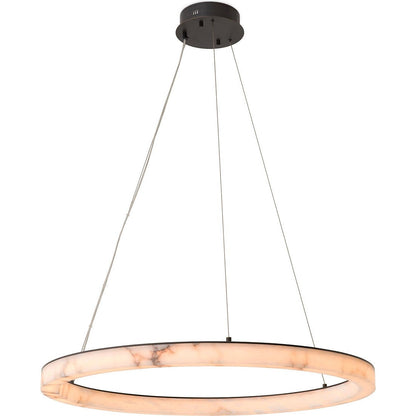 Sankt Gallen Large Chandelier - Bronze Highlight Finish