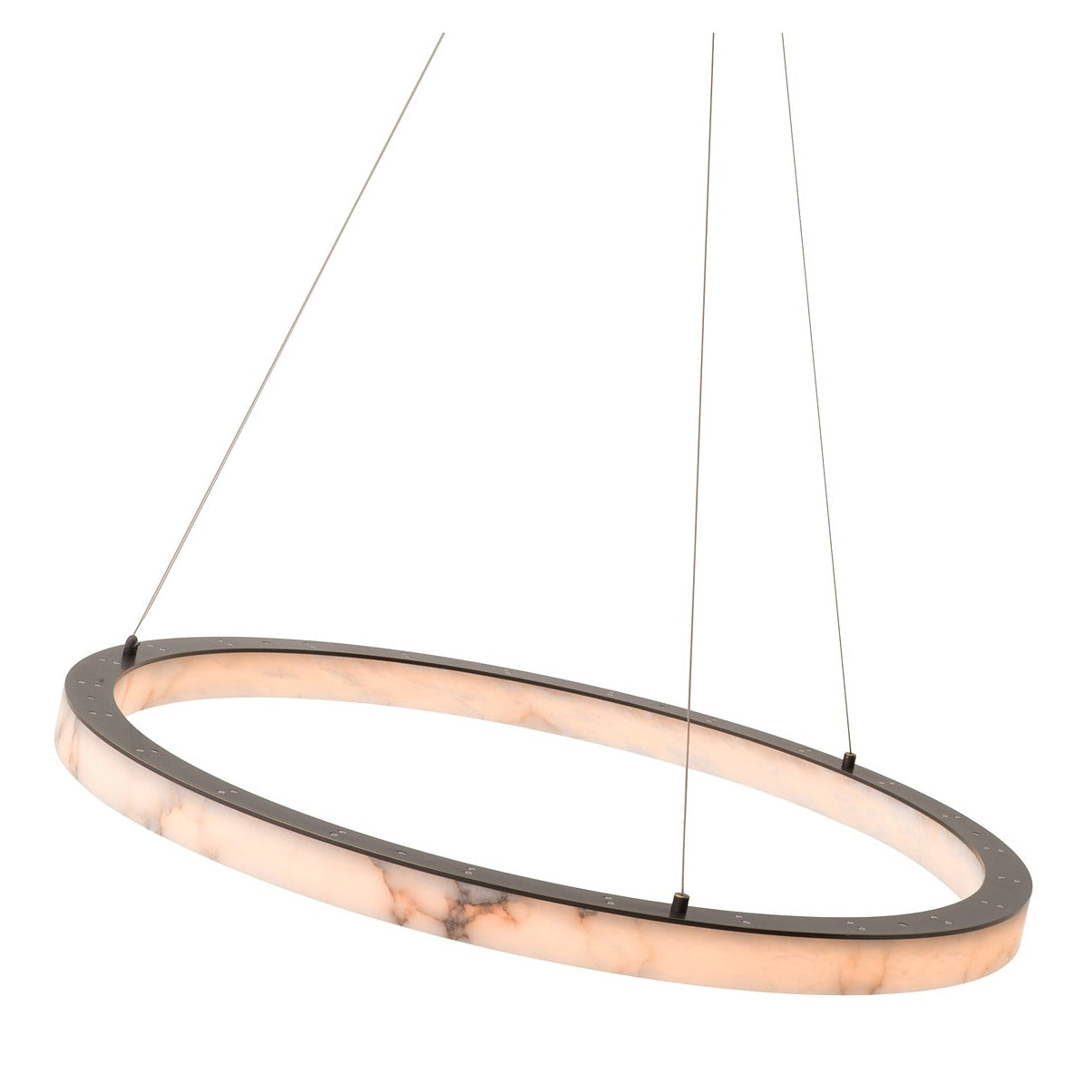 Sankt Gallen Large Chandelier - Bronze Highlight Finish