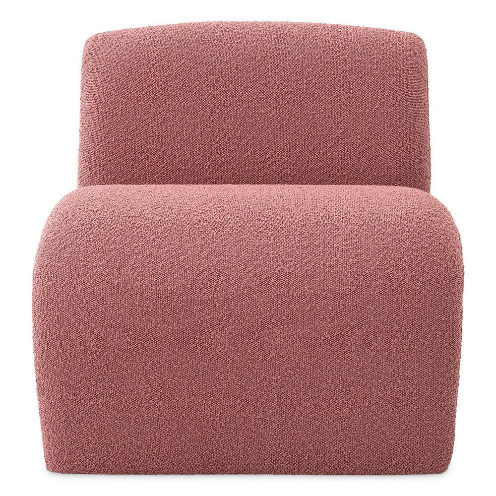 Vignola Chair - Bouclé Rose