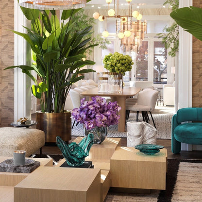 Chaplin Chair - Savona Turquoise Velvet