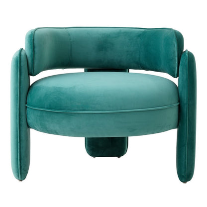 Chaplin Chair - Savona Turquoise Velvet