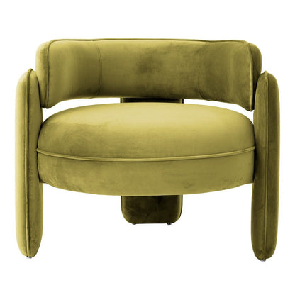Chaplin Chair - Savona Vintage Green Velvet