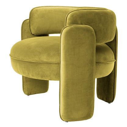 Chaplin Chair - Savona Vintage Green Velvet