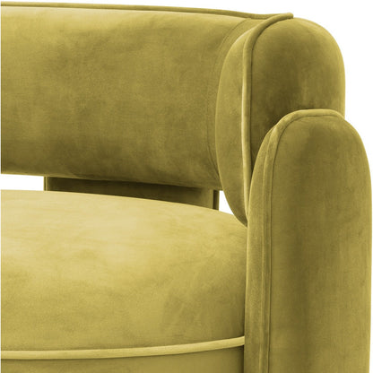 Chaplin Chair - Savona Vintage Green Velvet