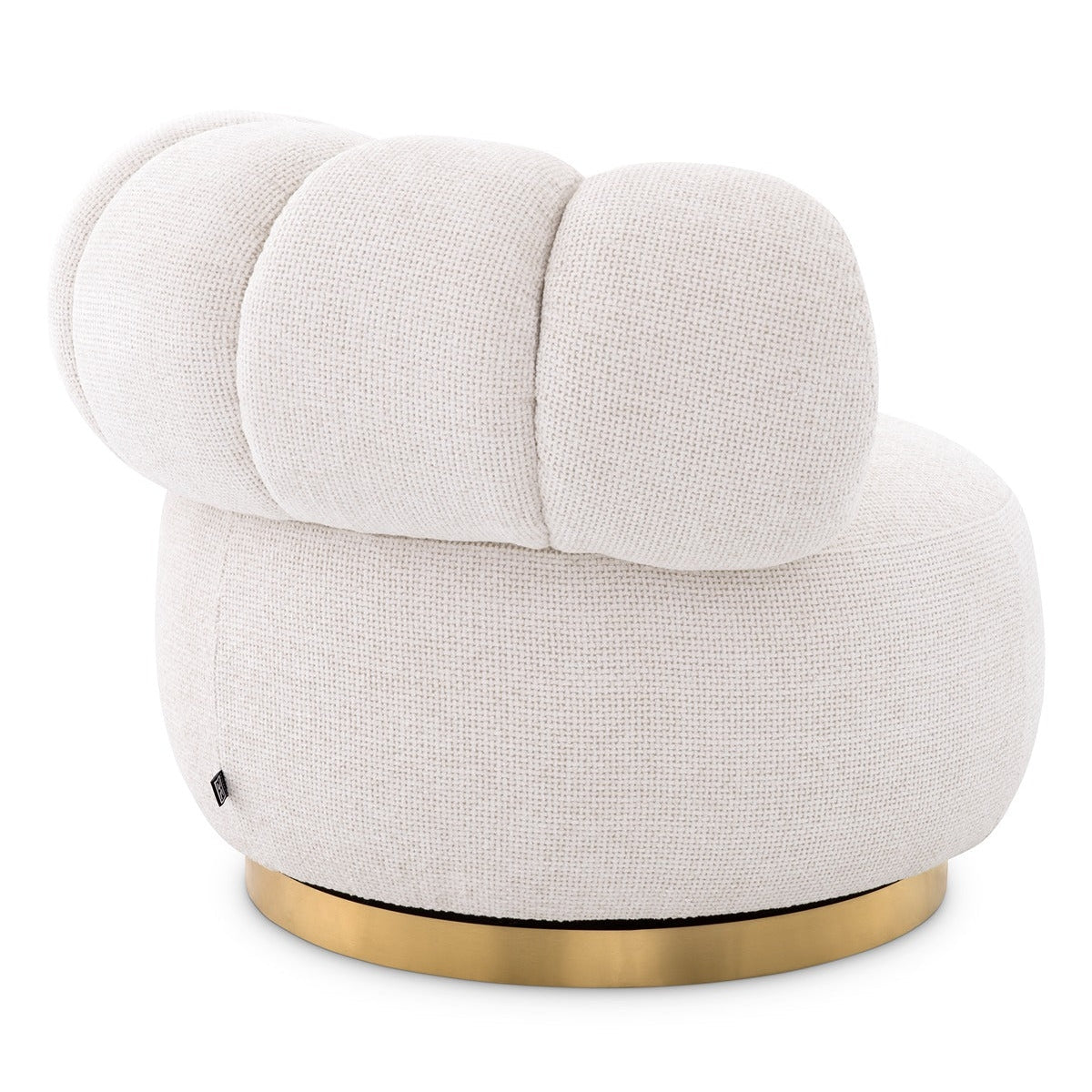 Phedra Swivel Chair - Lyssa Off-White