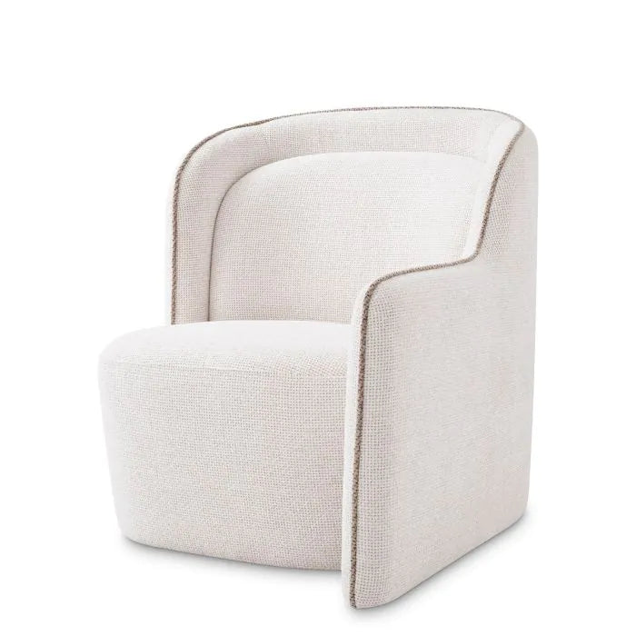 Barrier Right Chair - Lyssa Off-White