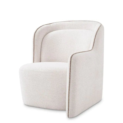 Barrier Right Chair - Lyssa Off-White