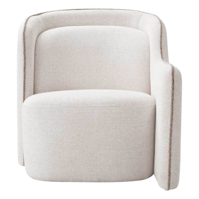 Barrier Right Chair - Lyssa Off-White