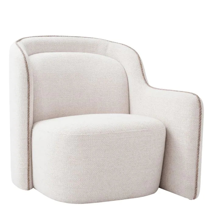 Barrier Right Chair - Lyssa Off-White