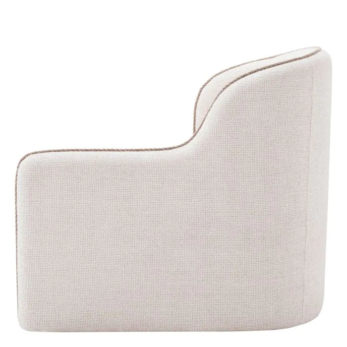 Barrier Right Chair - Lyssa Off-White