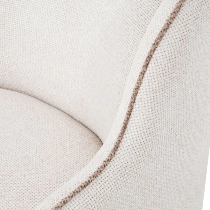 Barrier Right Chair - Lyssa Off-White