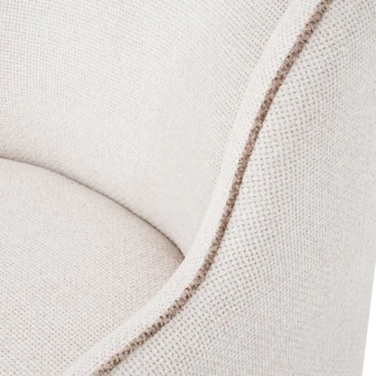 Barrier Right Chair - Lyssa Off-White