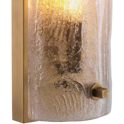 Lagos Wall Lamp - Antique Brass Finish