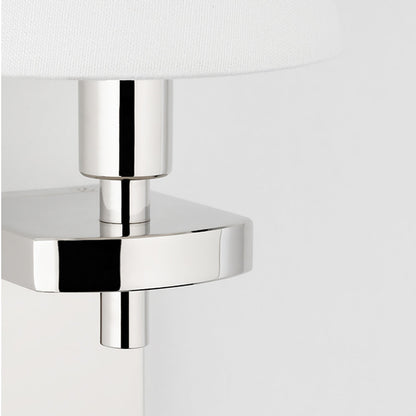 Dooley Wall Sconce - Polished Nickel