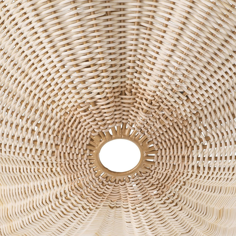 Los Palmos Chandelier - Natural Rattan