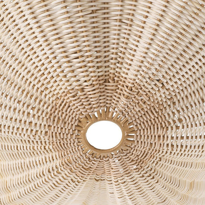 Los Palmos Chandelier - Natural Rattan