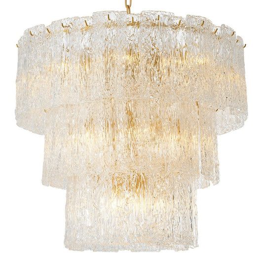 Almeria Chandelier - Antique Brass