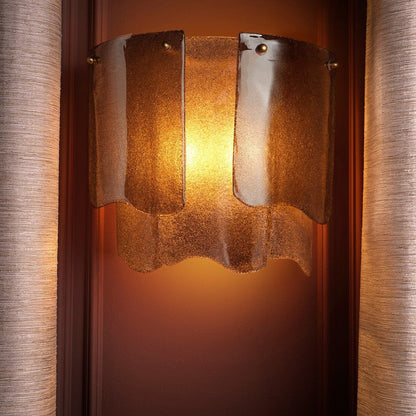 Asinara Wall Lamp - Smoke Glass