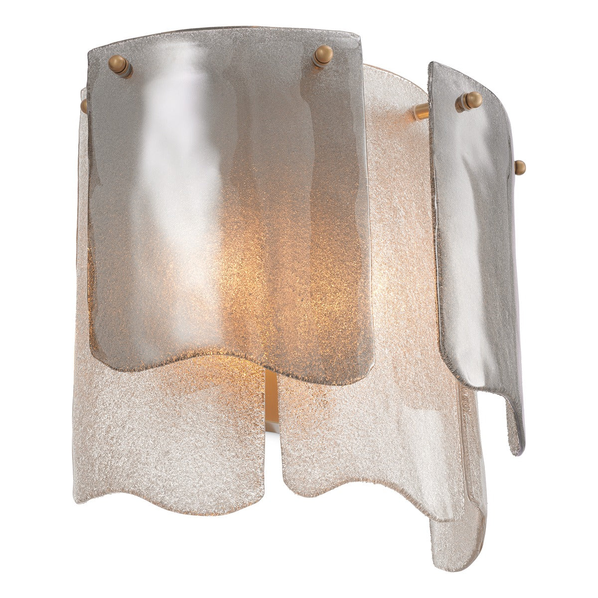Asinara Wall Lamp - Smoke Glass