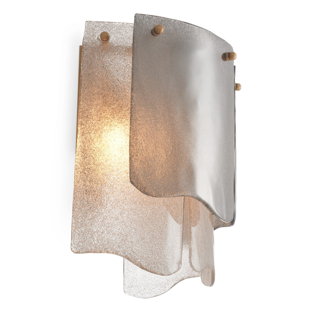 Asinara Wall Lamp - Smoke Glass