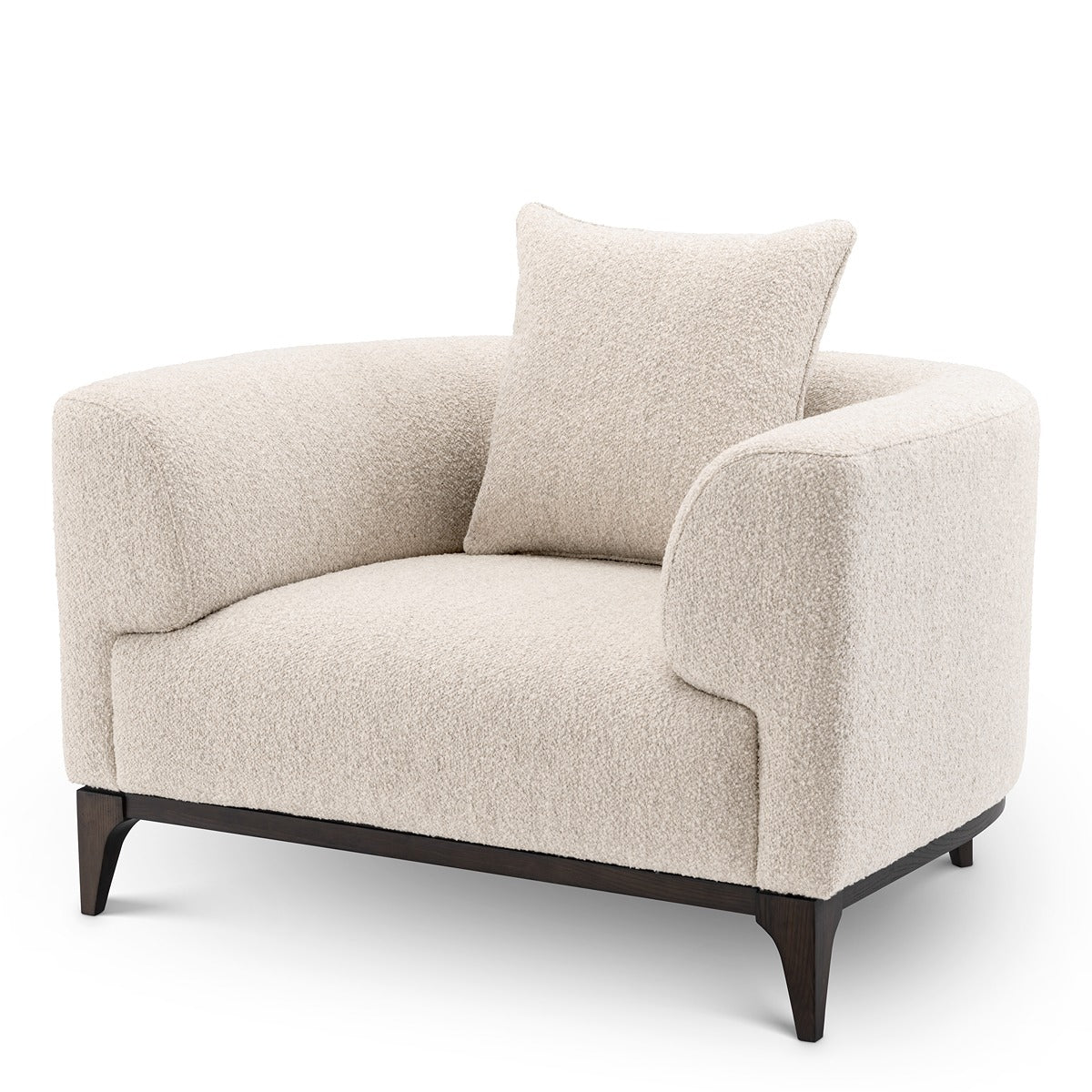 Brannan Armchair - Boucle Chalk White