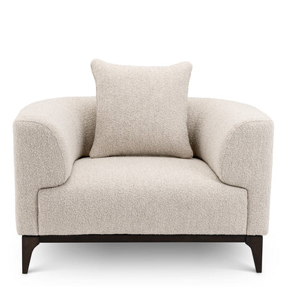 Brannan Armchair - Boucle Chalk White