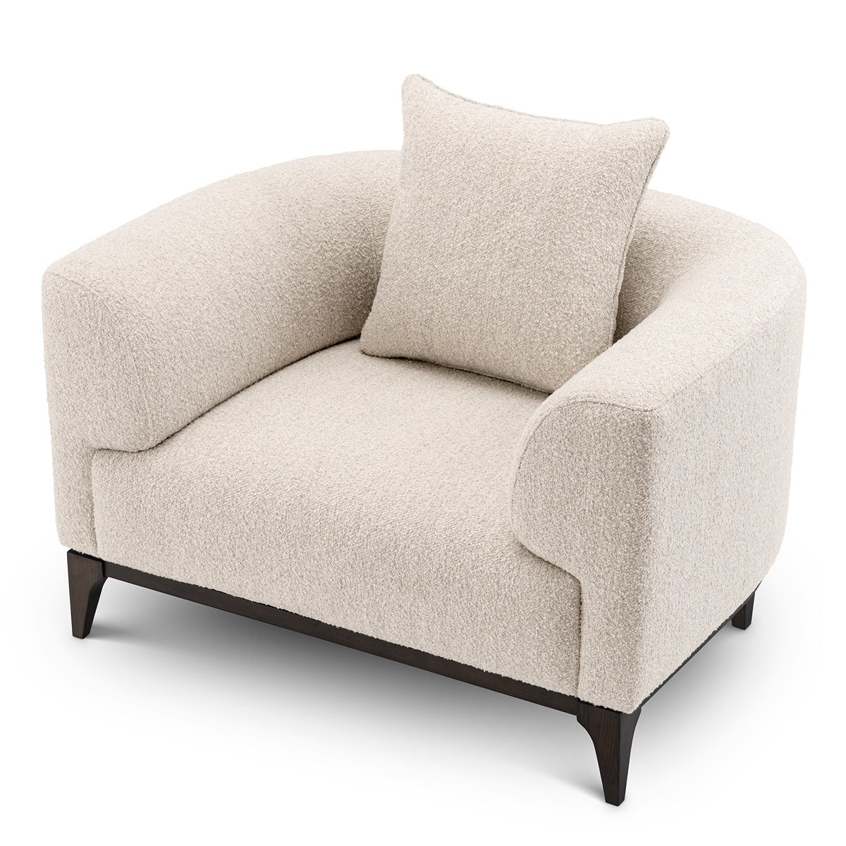 Brannan Armchair - Boucle Chalk White