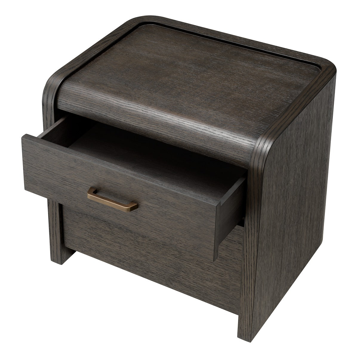Joane Bedside Table - Mocha Oak Veneer