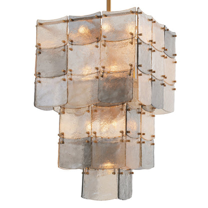 Laurent Chandelier - Antique Brass