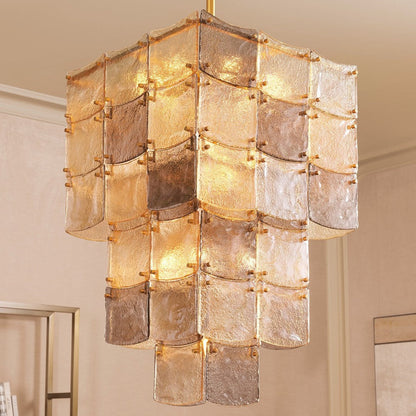 Laurent Chandelier - Antique Brass