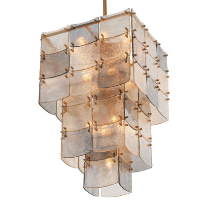 Laurent Chandelier - Antique Brass