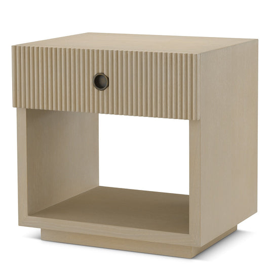Dimitrios Bedside Table - Washed Oak Veneer