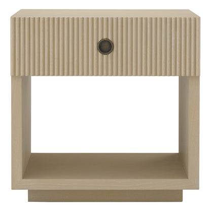 Dimitrios Bedside Table - Washed Oak Veneer