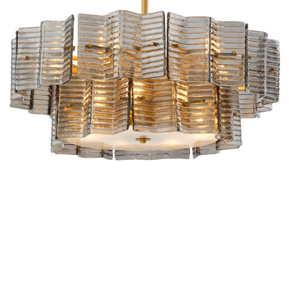 Silvano Chandelier - Smoke Glass