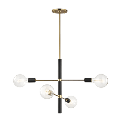 Hudson Valley Lighting Astrid Chandelier in Aged Brass