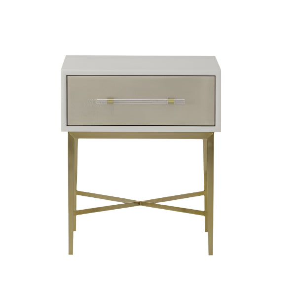 Alice Bedside Table - White