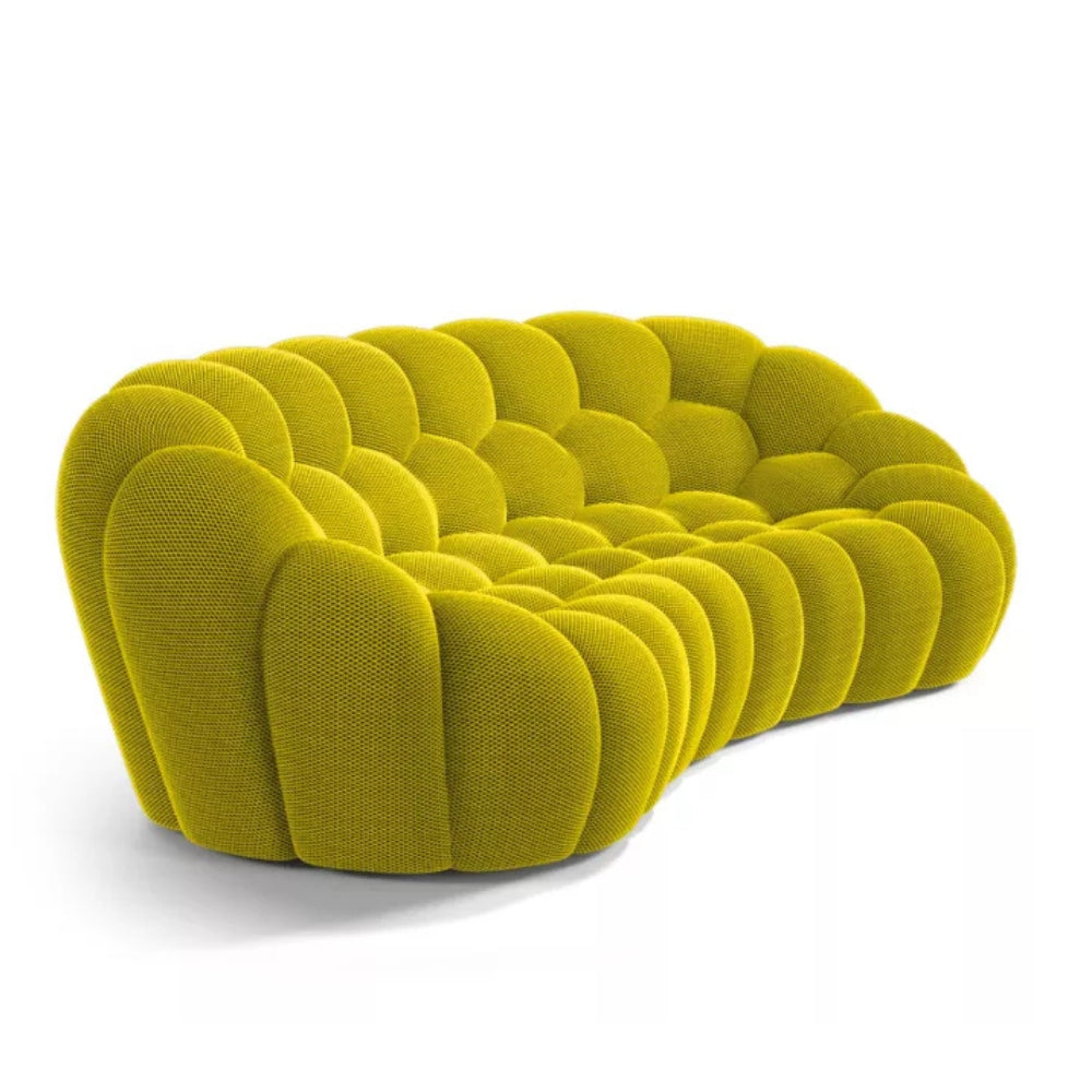 Compressed Bubble Sofa by Lumo - Vibrant Yellow
