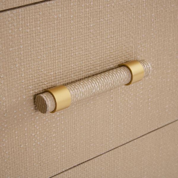 Hesta Bedside Table - Cream