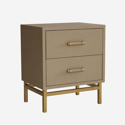 Hesta Bedside Table - Cream